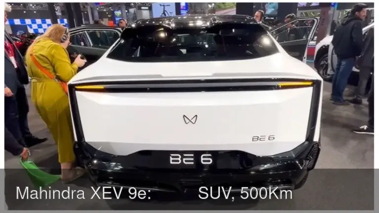 Mahindra XEV 9e: प्रीमियम SUV, 500Km ड्राइविंग रेंज और लग्जरी लुक मिडिल क्लास के लिए | प्रीमियम लुक — स्पेशल ऑफर Mahindra XEV 9e: प्रीमियम SUV, 500Km ड्राइविंग रेंज और लग्जरी लुक मिडिल क्लास के लिए | प्रीमियम लुक — स्पेशल ऑफर